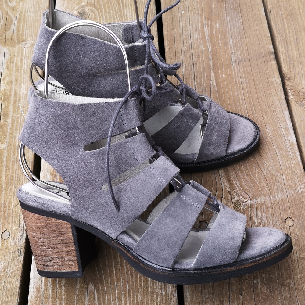Bos & Co 'Brooke' lace-up sandals